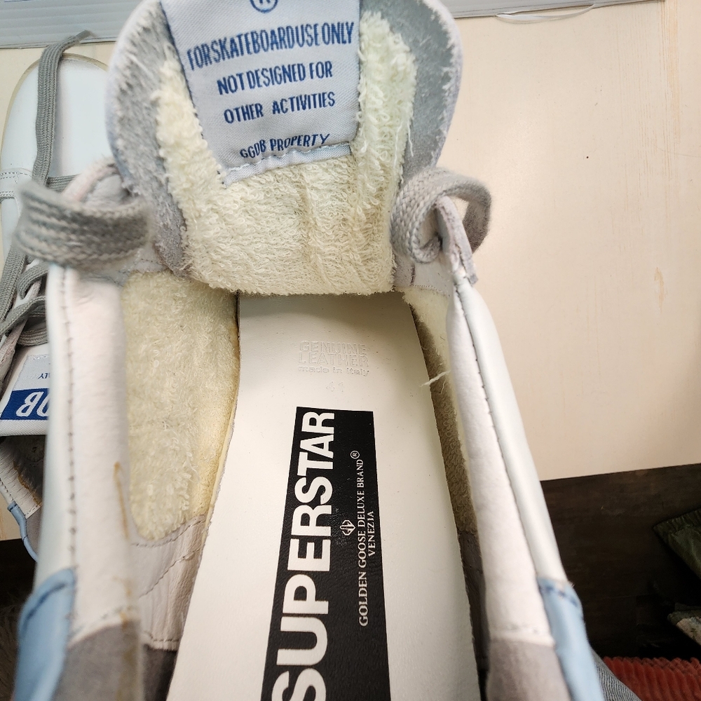 Golden Goose Superstar Sneakers Sz 41 NIB - Picture 9 of 16